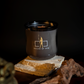 Bougie en pot de verre recyclé de 10 oz